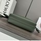 Premio Replica Borsa a mano Mini Loewe Flamenco nappa verde Imitazione Outlet