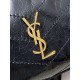 Premio Replica Borse YSL Saint Laurent Niki piccola shopping pelle bovina oliata e cerata nera Imitazione Outlet