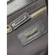 Premio Replica Borse YSL Saint Laurent Niki piccola shopping pelle bovina oliata e cerata nera Imitazione Outlet