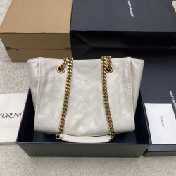 Replica Borse YSL Saint Laurent Niki piccola shopping pelle bovina oliata e cerata Beige False Online Premio Replica Borse YSL Saint Laurent Niki piccola shopping pelle bovina oliata e cerata Beige Imitazione Outlet