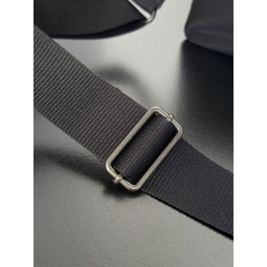 Premio Replica Borsa a tracolla piccola Balenciaga Le City Moto nylon nera Imitazione Outlet