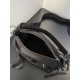 Premio Replica Borsa a tracolla piccola Balenciaga Le City Moto nylon nera Imitazione Outlet
