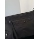 Premio Replica Borsa a tracolla media Balenciaga Le City Moto in nylon nero Imitazione Outlet