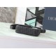 Premio Replica Borse a tracolla Dior Saddle piccola con patta nera Imitazione Outlet