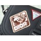 Premio Replica Borse a tracolla Dior Saddle piccola con patta nera Imitazione Outlet
