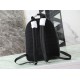 Premio Replica Zaino Dior Saddle Zip Dior Oblique jacquard nero Imitazione Outlet