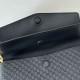 Premio Replica Borsa a tracolla media Gucci GG rilievo con catena 857622 Nero Imitazione Outlet