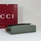 Premio Replica Borsa a tracolla Gucci media con motivo GG goffrato e catena 857622 verde Imitazione Outlet