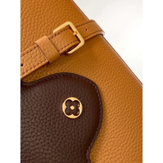Premio Replica Borsa tote Louis Vuitton Taurillon Capucines BB M14176 Marrone Imitazione Outlet