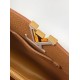 Premio Replica Borsa tote Louis Vuitton Taurillon Capucines BB M14176 Marrone Imitazione Outlet