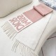 Premio Replica Sciarpa reversibile in cashmere Dior Miss Dior Graffiti grigio/Rosa 17 x 140 Imitazione Outlet