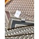 Premio Replica Sciarpa quadrata reversibile in seta e cashmere Dior Oblique Diortwin bordeaux/nero 140 x 140 Imitazione Outlet