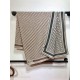 Premio Replica Sciarpa quadrata reversibile in seta e cashmere Dior Oblique Diortwin bordeaux/nero 140 x 140 Imitazione Outlet