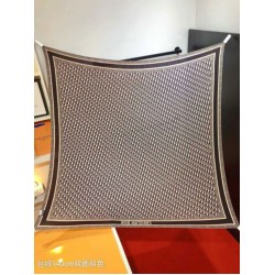 Premio Replica Sciarpa quadrata reversibile in seta e cashmere Dior Oblique Diortwin bordeaux/blu 140 x 140 Imitazione Outlet