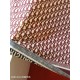 Premio Replica Sciarpa quadrata reversibile in seta e cashmere Dior Oblique Diortwin bordeaux/blu 140 x 140 Imitazione Outlet