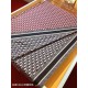Premio Replica Sciarpa quadrata reversibile in seta e cashmere Dior Oblique Diortwin bordeaux/blu 140 x 140 Imitazione Outlet