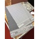 Premio Replica Sciarpa Dior Oblique double face in cashmere grigio/blu 48 x 200 Imitazione Outlet