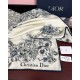Premio Replica Sciarpa Mitzah in seta e cashmere multicolore Dior D-Floral 140 x 140 01 Imitazione Outlet