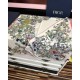 Premio Replica Sciarpa Mitzah in seta e cashmere multicolore Dior D-Floral 140 x 140 02 Imitazione Outlet