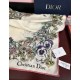 Premio Replica Sciarpa Mitzah in seta e cashmere multicolore Dior D-Floral 140 x 140 02 Imitazione Outlet