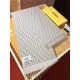 Premio Replica Sciarpa Fendi FF in misto lana e cashmere grigio tortora 32 x 200 Imitazione Outlet