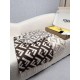 Premio Replica Sciarpa Fendi FF misto cashmere e lana grigio tortora 35 x 180 Imitazione Outlet