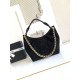 Replica Borsa Chanel 26C Maxi hobo Hippie AS5970 AS5978 Scamosciata Nero Imitazioni perfette Outlet