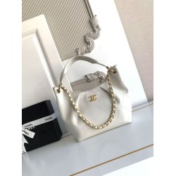 Replica Borsa Chanel 26C Maxi hobo Hippie AS5970 AS5978 Bianco Imitazioni perfette Outlet