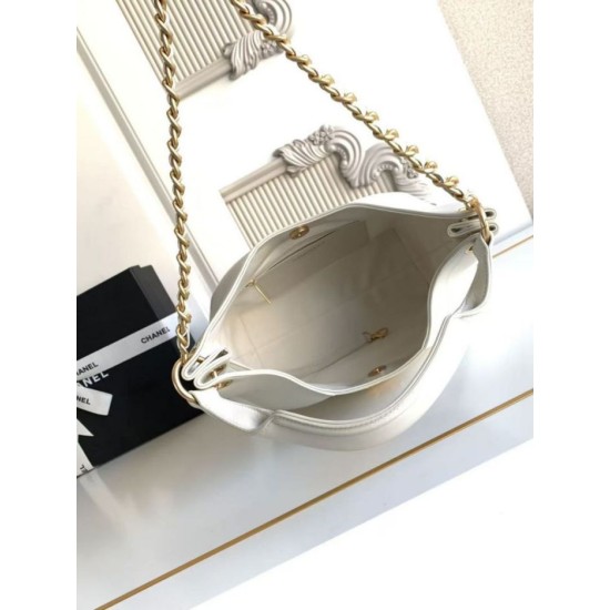 Replica Borsa Chanel 26C Maxi hobo Hippie AS5970 AS5978 Bianco Imitazioni perfette Outlet
