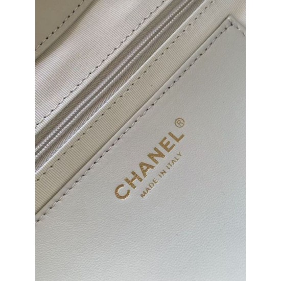 Replica Borsa Chanel 26C Maxi hobo Hippie AS5970 AS5978 Bianco Imitazioni perfette Outlet