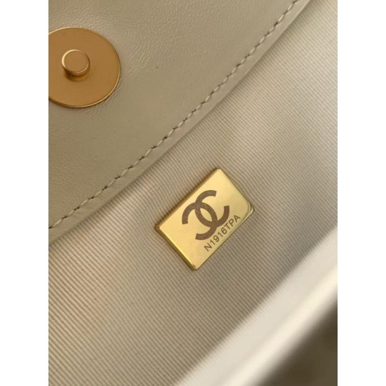 Replica Borsa Chanel 26C Maxi hobo Hippie AS5970 AS5978 Bianco Imitazioni perfette Outlet