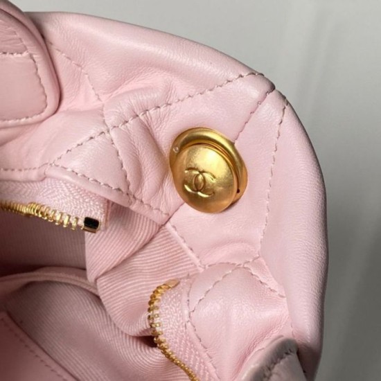 Replica Borse Chanel 25K Mini Bow AS5849 Pelle di agnello rosa Imitazioni perfette Outlet