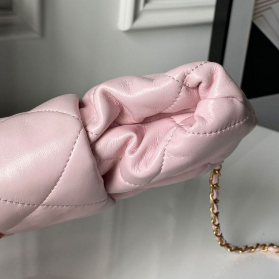 Replica Borse Chanel 25K Mini Bow AS5849 Pelle di agnello rosa Imitazioni perfette Outlet