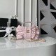 Replica Borse Chanel 25K Mini Bow AS5849 Pelle di agnello rosa Imitazioni perfette Outlet