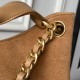 Replica Borsa Chanel 26C Maxi hobo Hippie AS5970 AS5978 Scamosciata Marrone Imitazioni perfette Outlet