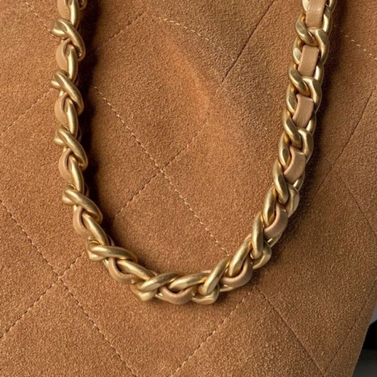 Replica Borsa Chanel 26C Maxi hobo Hippie AS5970 AS5978 Scamosciata Marrone Imitazioni perfette Outlet