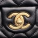 Replica Borse Chanel AS5756 piccola Rettangolare con patta e manico superiore Nero Imitazioni perfette Outlet