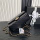 Replica Borse Chanel AS5756 piccola Rettangolare con patta e manico superiore Nero Imitazioni perfette Outlet