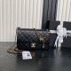Replica Borse Chanel AS5756 piccola Rettangolare con patta e manico superiore Nero Imitazioni perfette Outlet