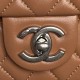 Replica Borse Chanel AS5756 Mini Rettangolare con patta e manico superiore caramello Imitazioni perfette Outlet