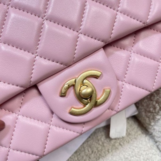 Replica Borse Chanel AS5756 Mini Rettangolare con patta e manico superiore Rosa Imitazioni perfette Outlet
