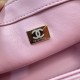 Replica Borse Chanel AS5756 Mini Rettangolare con patta e manico superiore Rosa Imitazioni perfette Outlet