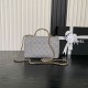 Replica Borsa a tracolla Chanel piccola con catena e manico superiore AS5702 Grigia Imitazioni perfette Outlet