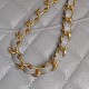 Replica Borsa a tracolla Chanel piccola con catena e manico superiore AS5702 Grigia Imitazioni perfette Outlet