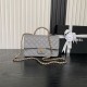 Replica Borsa a tracolla Chanel piccola con catena e manico superiore AS5702 Grigia Imitazioni perfette Outlet