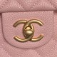Replica Borsa a tracolla Chanel piccola con catena e manico superiore AS5702 Rosa Imitazioni perfette Outlet