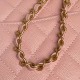 Replica Borsa a tracolla Chanel piccola con catena e manico superiore AS5702 Rosa Imitazioni perfette Outlet