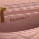Replica Borsa a tracolla Chanel piccola con catena e manico superiore AS5702 Rosa Imitazioni perfette Outlet