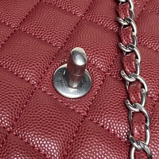 Replica Borsa a tracolla Chanel piccola con catena e manico superiore AS5702 Rosso Imitazioni perfette Outlet
