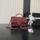 Replica Borsa a tracolla Chanel piccola con catena e manico superiore AS5702 Rosso Imitazioni perfette Outlet